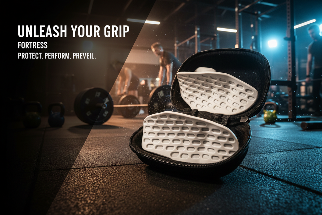 Gym hand grip social media banner - variant 2