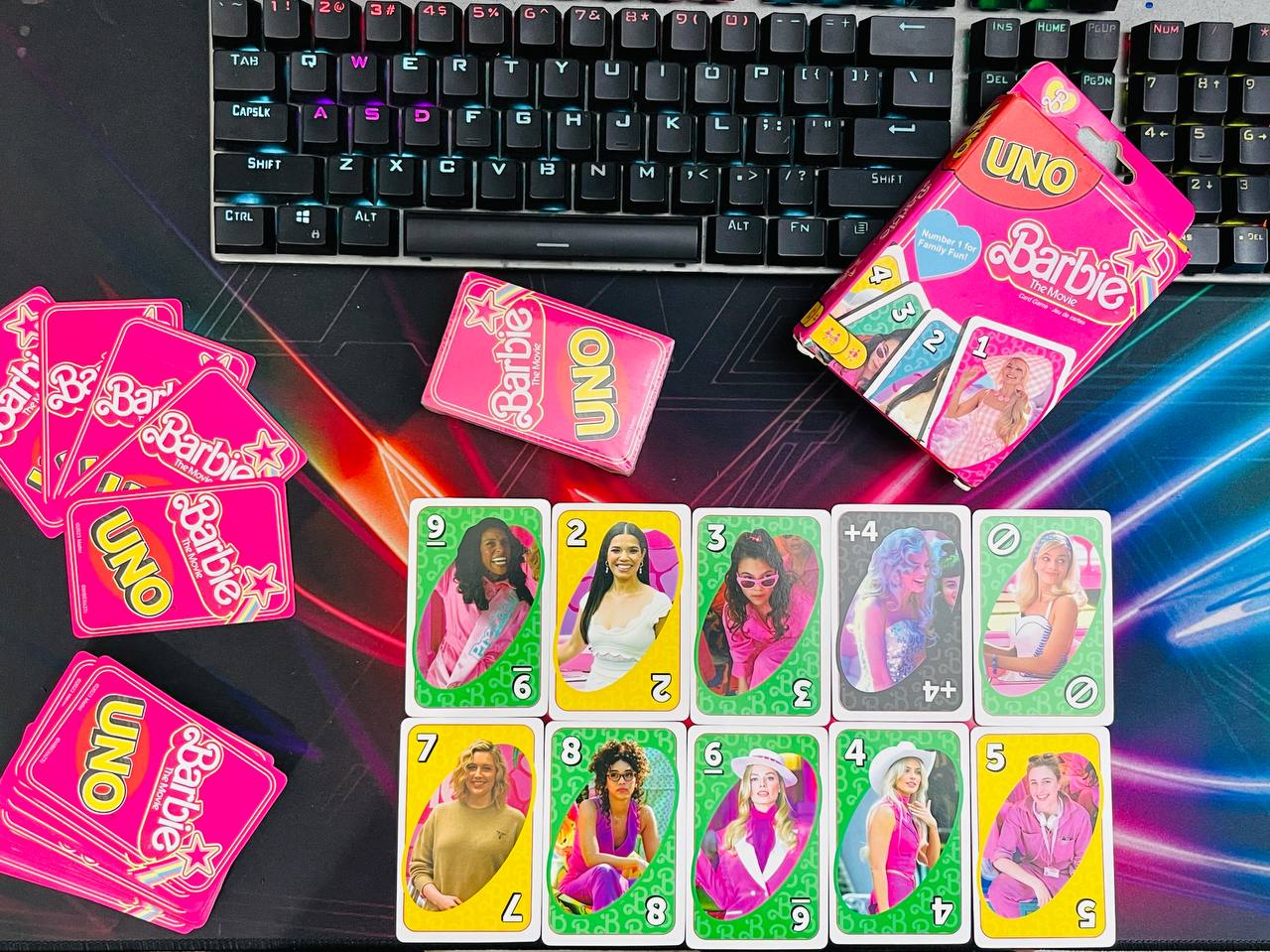 UNO Barbie Card Game – Glam Up Your Game Night!