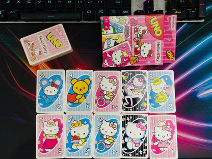 UNO Hello Kitty Card Game – Cute, Fun & Full of Friendship!