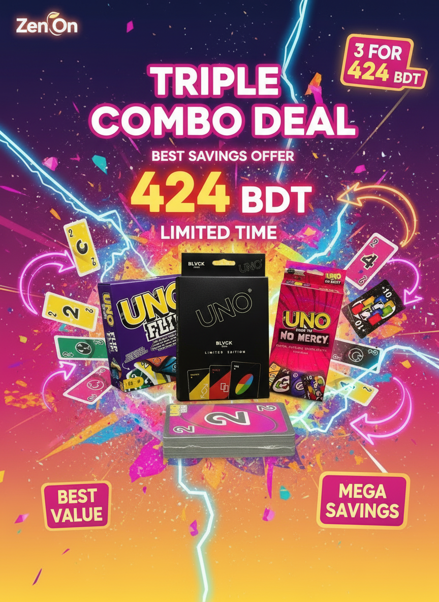 UNO NO Mercy+Flip+BLVK Paris Bundle