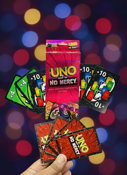 UNO No Mercy with Blurred Background