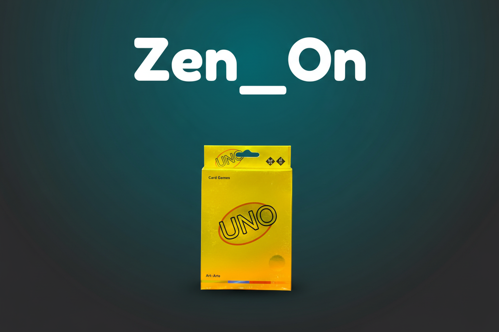 Zen On yellow UNO social media marketing banner